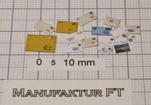 Set Briefpost klein 1:32 Fertigmodell