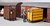 DB Kleincontainer Typ Cd, braun, Parkposition, Bausatz